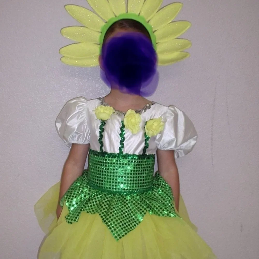 You are my Sunshine Yellow Tutu Costume Size 6C Small Child